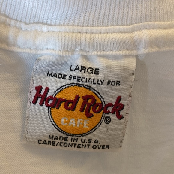 Hard Rock Cafe New York White Mans NWOT T-Shirt - Picture 2 of 5